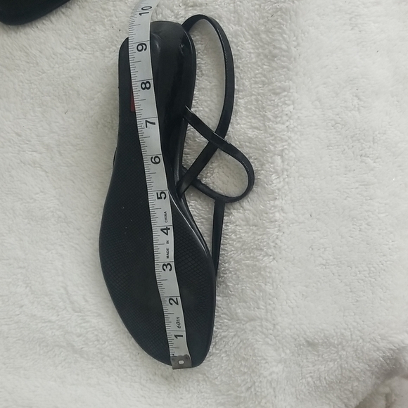 PRICE DROP-Vintage Prada Black Patent leather wedge sandals - Picture 9 of 9